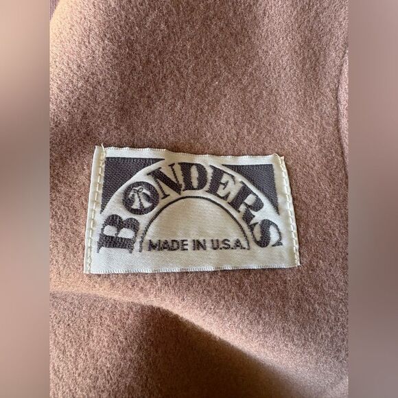 VTG Bonders Dusty Rose Pink Wool Flare Cape - Picture 10 of 16